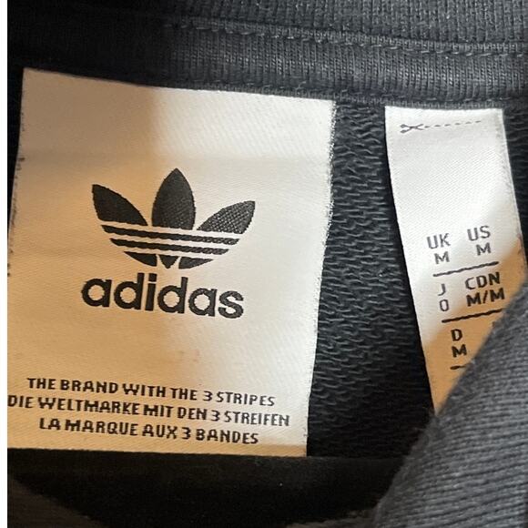 Adidas Originals Adicolor‎ Shattered Trefoil Hoodie Black Men Medium - Picture 6 of 10